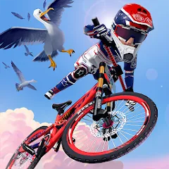 Взломанная Downhill Masters (Даунхилл мастерс)  [МОД Menu] - полная версия apk на Андроид