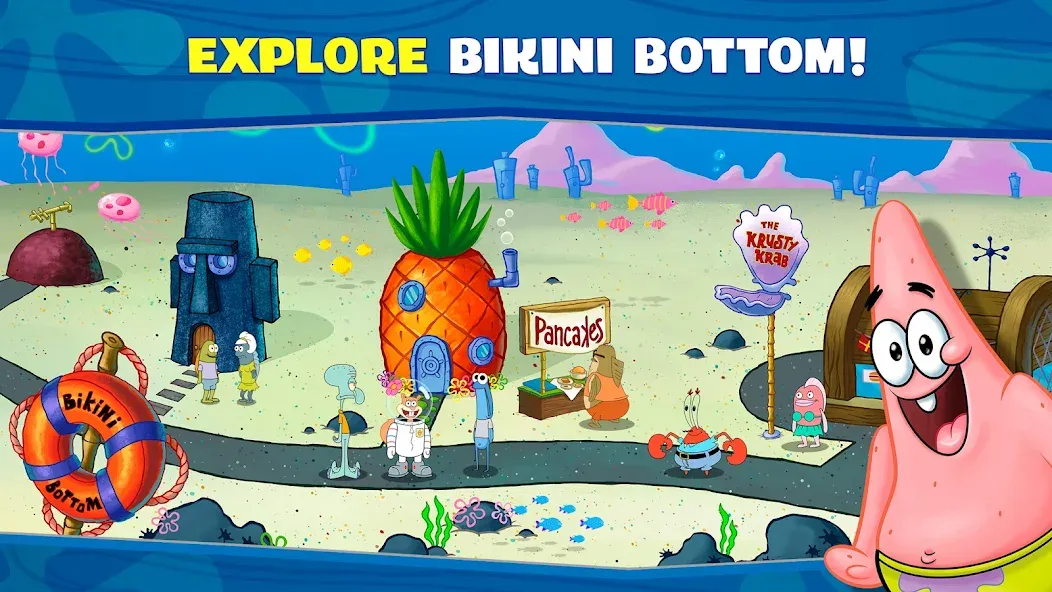 SpongeBob: Krusty Cook-Off  [МОД Unlocked] Screenshot 4