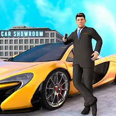 Взломанная Car Dealer Tycoon Auto Shop 3D  [МОД Mega Pack] - полная версия apk на Андроид