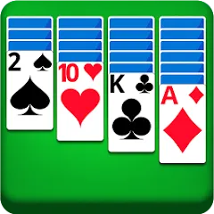 Взломанная SOLITAIRE CLASSIC CARD GAME  [МОД Бесконечные монеты] - последняя версия apk на Андроид