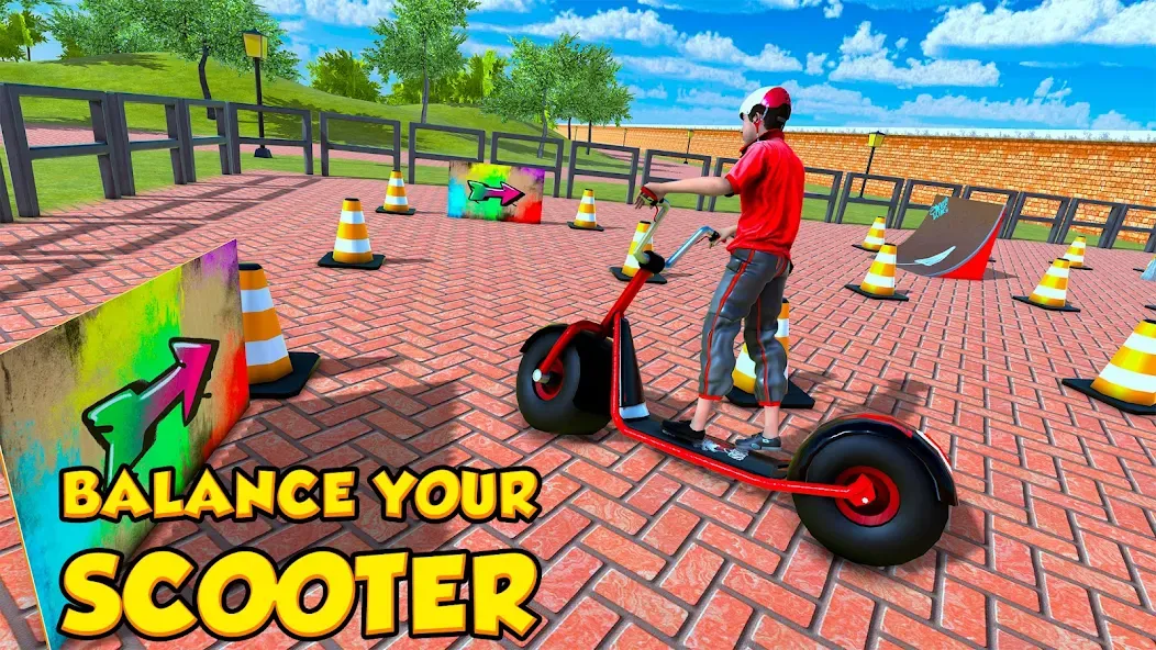 BMX Air Skate Scooter Tricks  [МОД Mega Pack] Screenshot 4