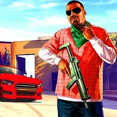 Взломанная City Grand Gangster Crime (Сити Гранд Гангстер Крайм)  [МОД Menu] - стабильная версия apk на Андроид