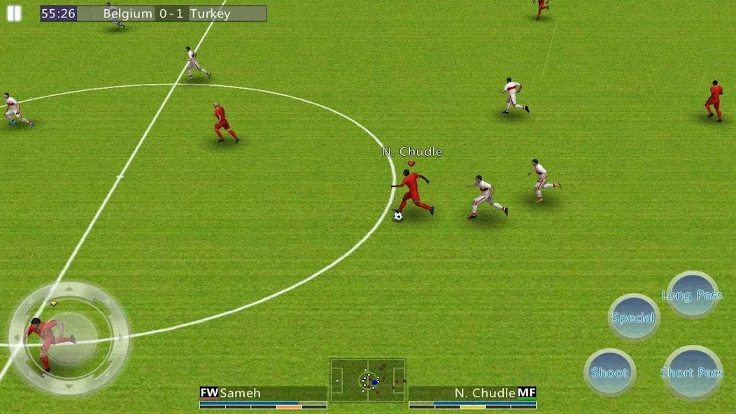 World Soccer League  [МОД Много монет] Screenshot 1