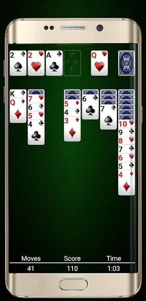 Solitaire Card Game  [МОД Бесконечные монеты] Screenshot 2