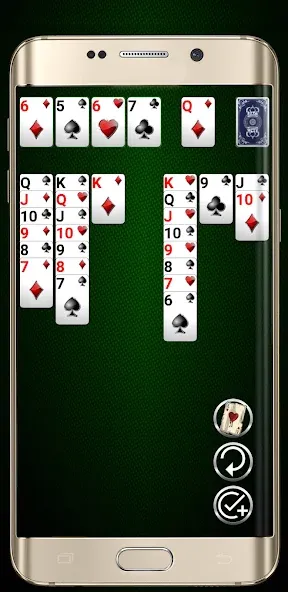 Solitaire Card Game  [МОД Бесконечные монеты] Screenshot 4