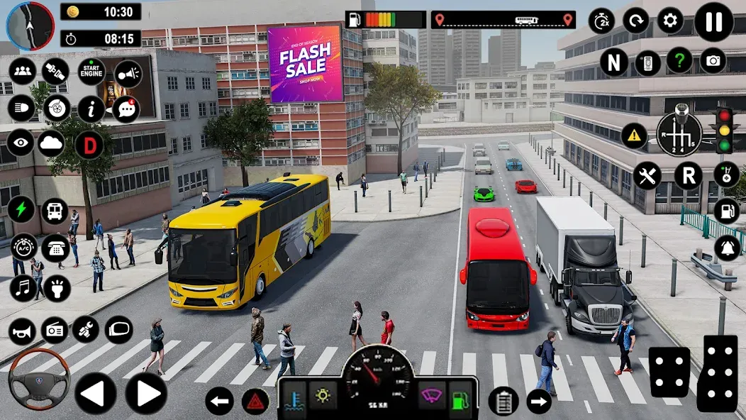 Coach Bus Games: Bus Simulator (Коуч Бас Геймс)  [МОД Menu] Screenshot 5