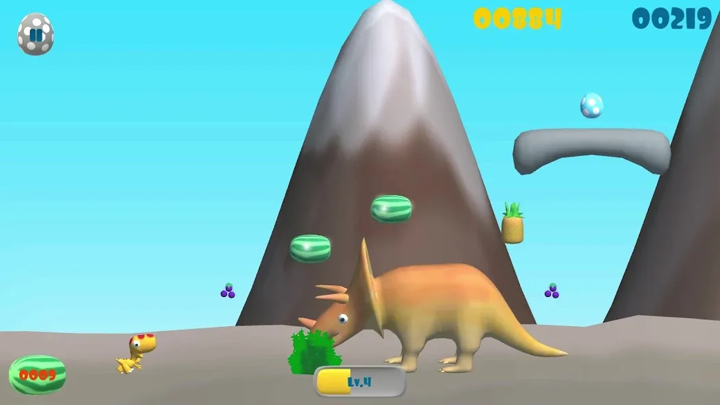 Dinosaur Run (Динозавр Ран)  [МОД Бесконечные деньги] Screenshot 4