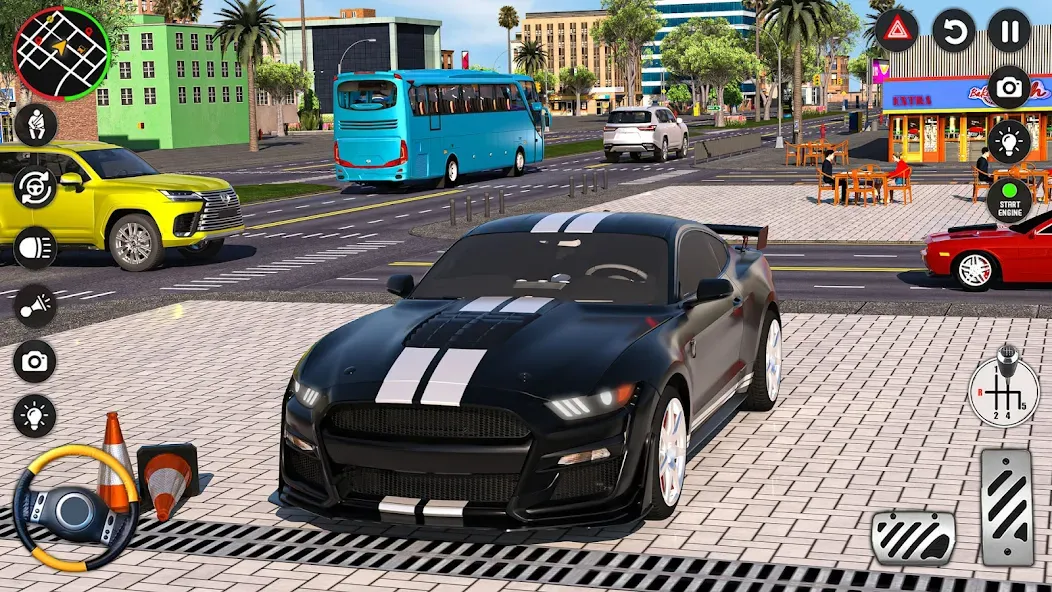 City Car Simulator & Car City  [МОД Много монет] Screenshot 1