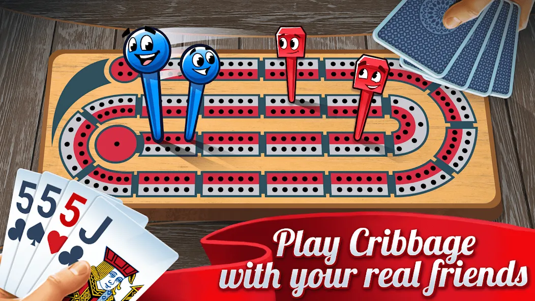 Ultimate Cribbage: Card Board (Ультимат Криббедж)  [МОД Unlocked] Screenshot 1