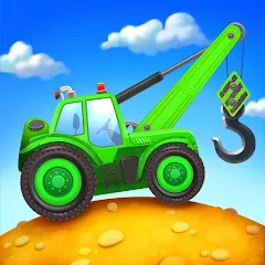 Скачать взломанную Build a House: Building Trucks  [МОД Бесконечные монеты] - последняя версия apk на Андроид