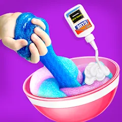 Скачать взлом Make Fluffy Slime Maker Game  [МОД Unlimited Money] - последняя версия apk на Андроид