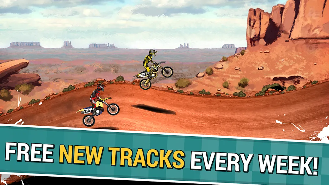 Mad Skills Motocross 2 (Мад Скилс Мотокросс 2)  [МОД Меню] Screenshot 5