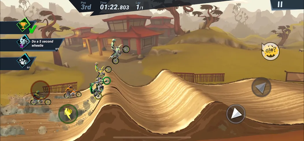 Mad Skills Motocross 3 (Мэд Скиллз Мотокросс 3)  [МОД Бесконечные монеты] Screenshot 1