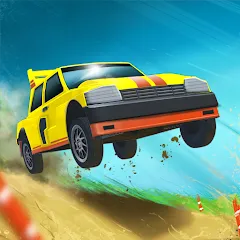 Взломанная Rally Clash - Car Racing Game (Ралли Клаш)  [МОД Mega Pack] - полная версия apk на Андроид