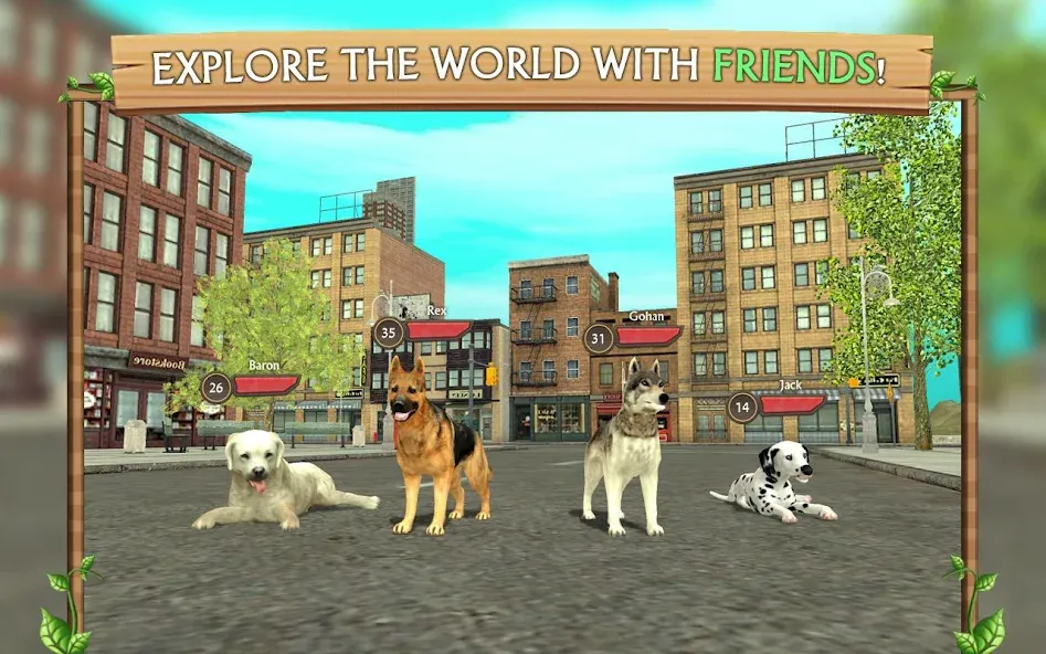 Dog Sim Online: Raise a Family  [МОД Много денег] Screenshot 4