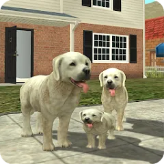 Скачать взлом Dog Sim Online: Raise a Family  [МОД Много денег] - полная версия apk на Андроид