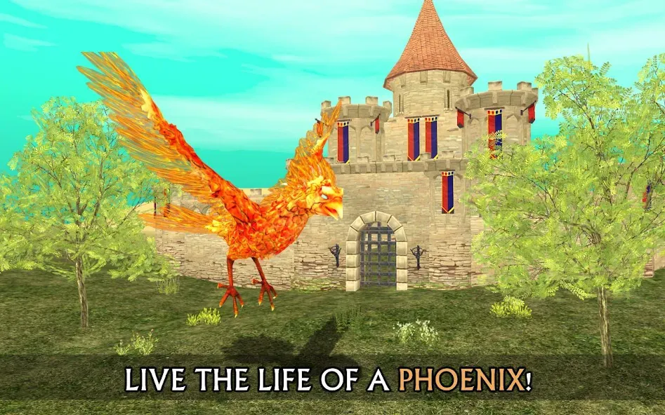 Phoenix Sim 3D (Финикс Сим 3Д)  [МОД Unlocked] Screenshot 1