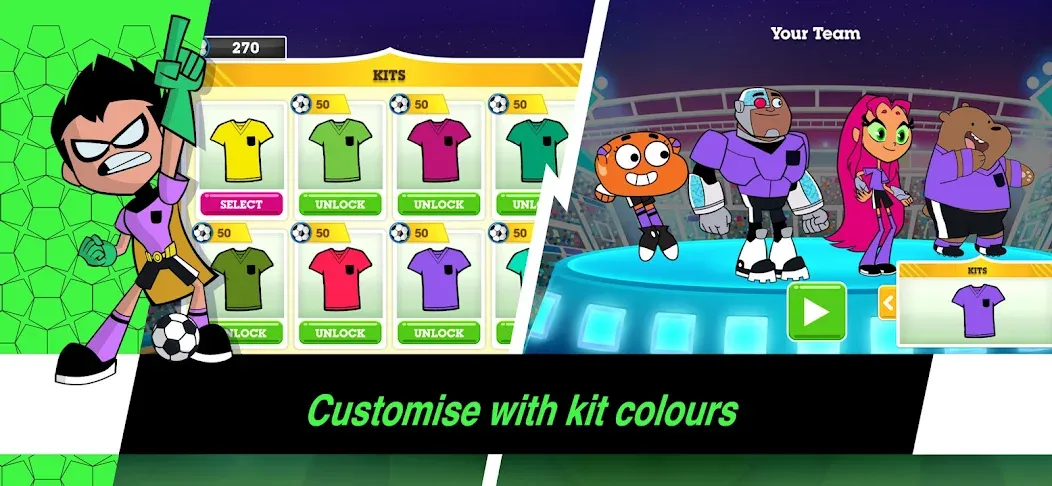 Toon Cup - Football Game  [МОД Mega Pack] Screenshot 4