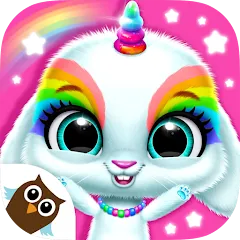 Взломанная Bunnsies - Happy Pet World (Баннсиз)  [МОД Menu] - стабильная версия apk на Андроид