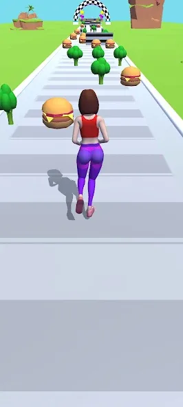 Twerk Race 3D: Belly Body Run (Тверк Рейс 3D)  [МОД Все открыто] Screenshot 1