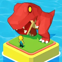 Взломанная Dino Tycoon - 3D Building Game  [МОД Бесконечные монеты] - полная версия apk на Андроид