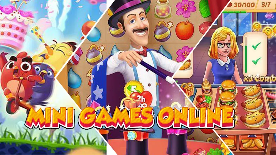 Mini Games Online (Миниигры онлайн)  [МОД Mega Pack] Screenshot 1