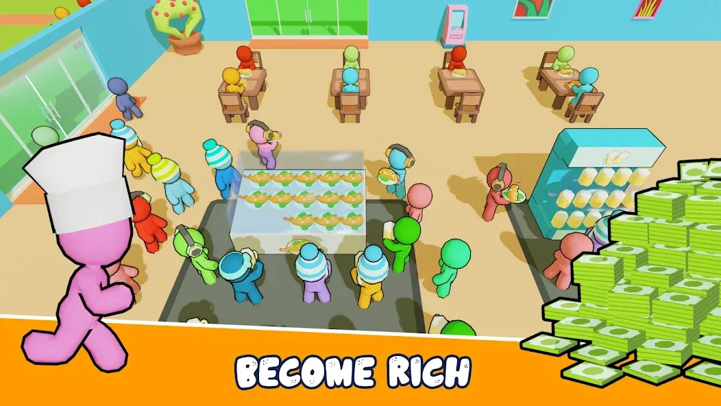 Kitchen Fever: Food Tycoon (Китчен Фивер)  [МОД Меню] Screenshot 1