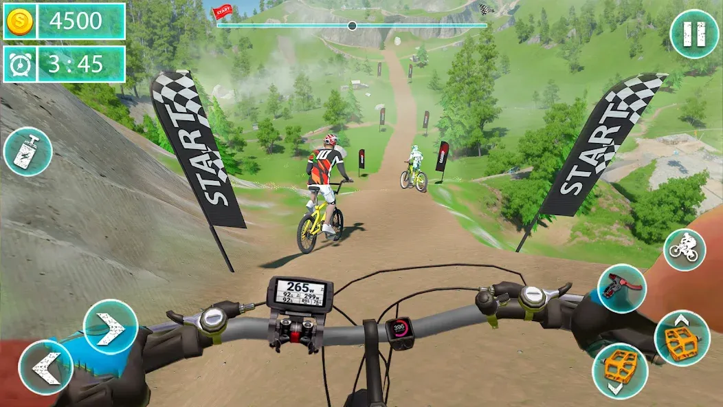 MTB Downhill: BMX Racer  [МОД Unlimited Money] Screenshot 5