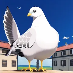 Скачать взломанную Pigeon's Adventure  [МОД Unlocked] - стабильная версия apk на Андроид