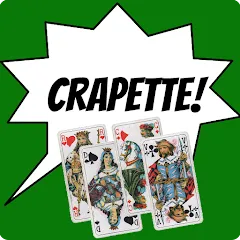 Взломанная Crapette multiplayer solitaire (Крапет мультиплеер солитер)  [МОД Mega Pack] - последняя версия apk на Андроид