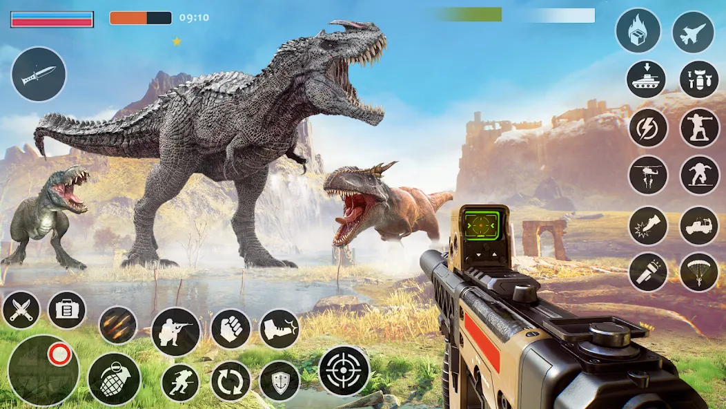 Wild Dino Hunting: Zoo Hunter (Дино Хантер)  [МОД Меню] Screenshot 3