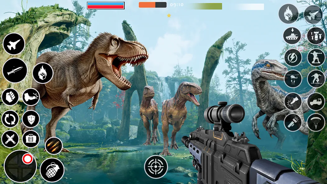 Wild Dino Hunting: Zoo Hunter (Дино Хантер)  [МОД Меню] Screenshot 4