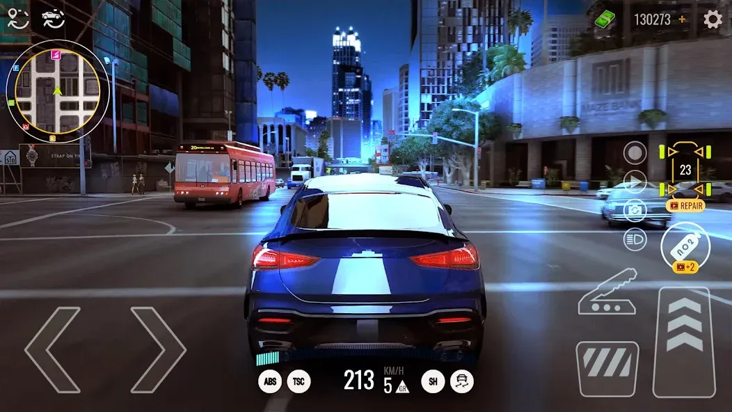 Driving Real Race City 3D (Драйвинг Реал Рейс Сити 3Д)  [МОД Меню] Screenshot 4