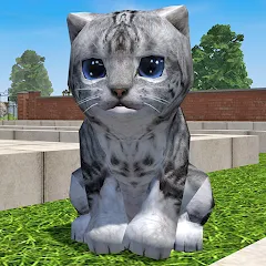 Скачать взломанную Cute Pocket Cat 3D - Part 2 (Сьют Покет Кэт 3Д)  [МОД Unlimited Money] - полная версия apk на Андроид