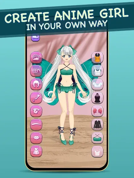 Anime Dress Up for Adults  [МОД Unlocked] Screenshot 2