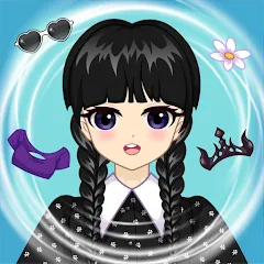 Скачать взломанную Anime Dress Up for Adults  [МОД Unlocked] - последняя версия apk на Андроид