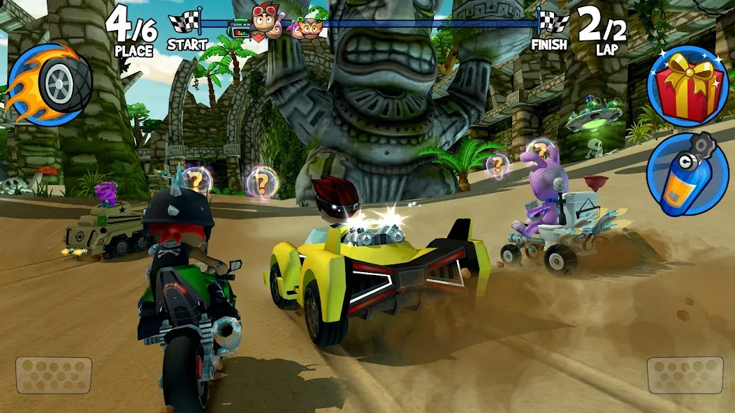 Beach Buggy Racing 2 (Бич Багги Рейсинг 2)  [МОД Бесконечные монеты] Screenshot 1