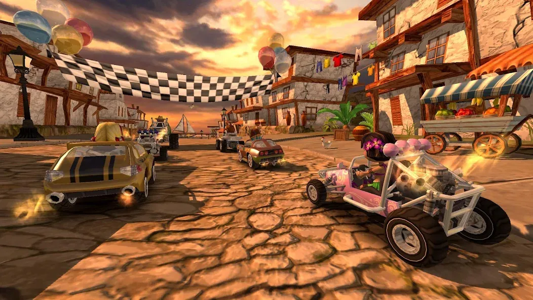 Beach Buggy Racing (Бич Багги Рейсинг)  [МОД Unlocked] Screenshot 1