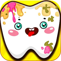 Взломанная Funny Teeth kids dentist care!  [МОД Бесконечные монеты] - полная версия apk на Андроид