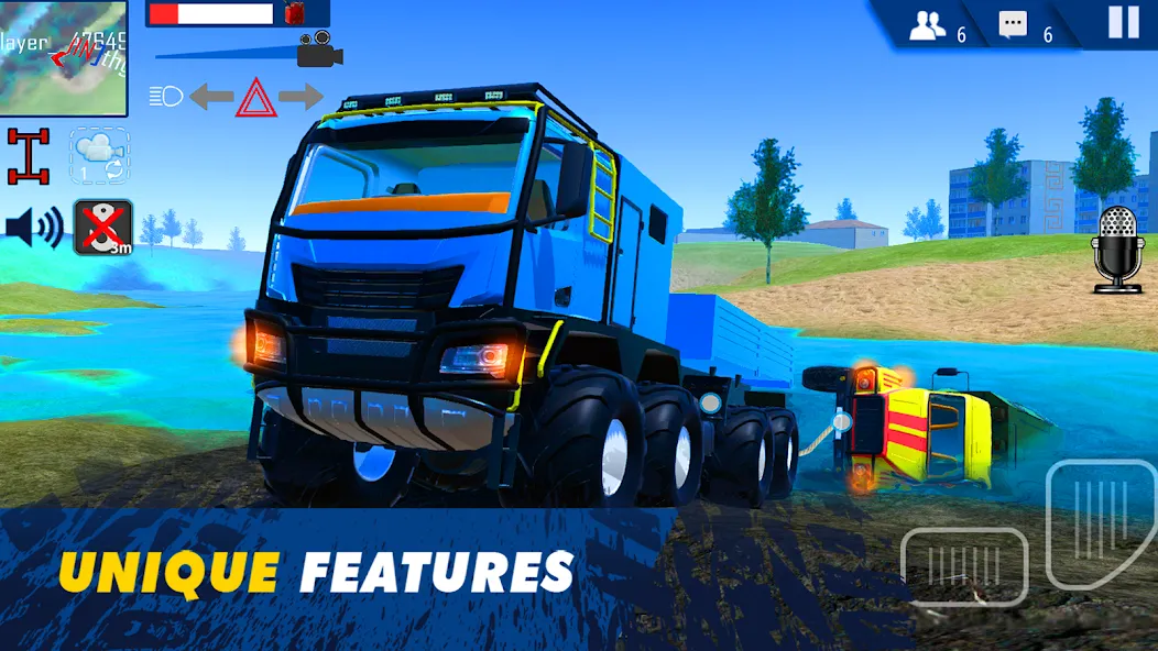 Offroad Simulator Online 4x4 (Оффроуд Симулятор Онлайн 44)  [МОД Menu] Screenshot 2