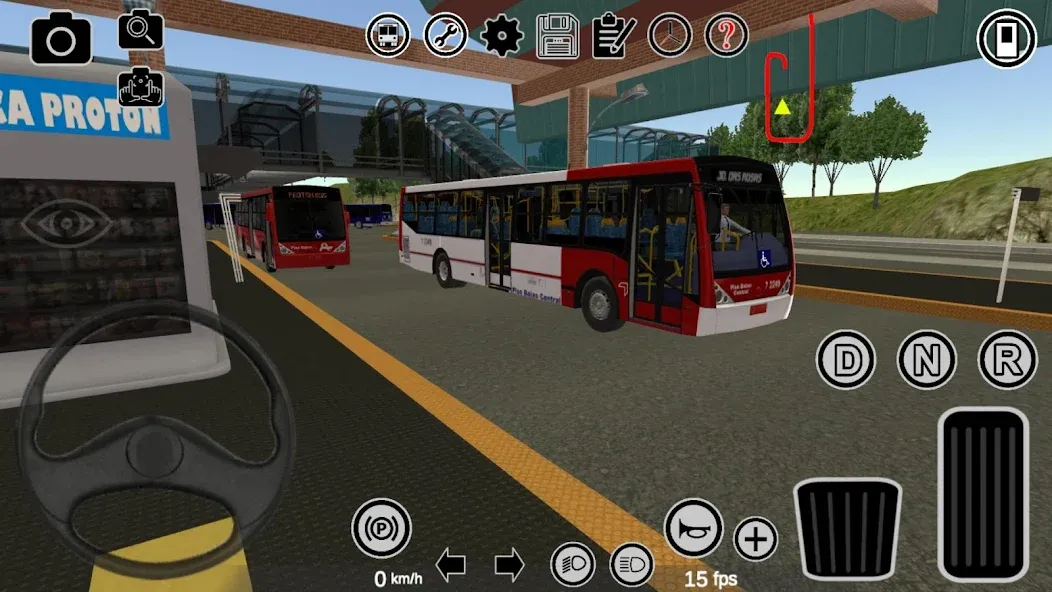 Proton Bus Simulator Urbano (Протон автобусный симулятор )  [МОД Все открыто] Screenshot 1