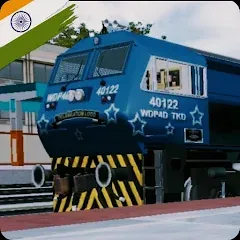 Взломанная Indian Railway Simulator (Индийский железнодорожный симулятор)  [МОД Много денег] - последняя версия apk на Андроид