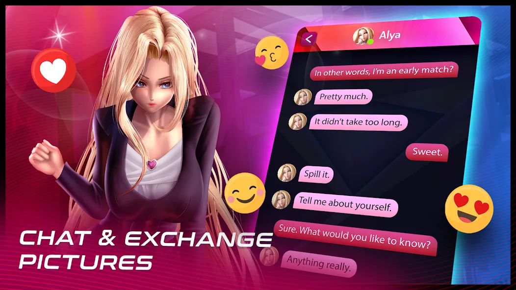 LoveNest - Anime Character Sim (ЛавНест)  [МОД Menu] Screenshot 3