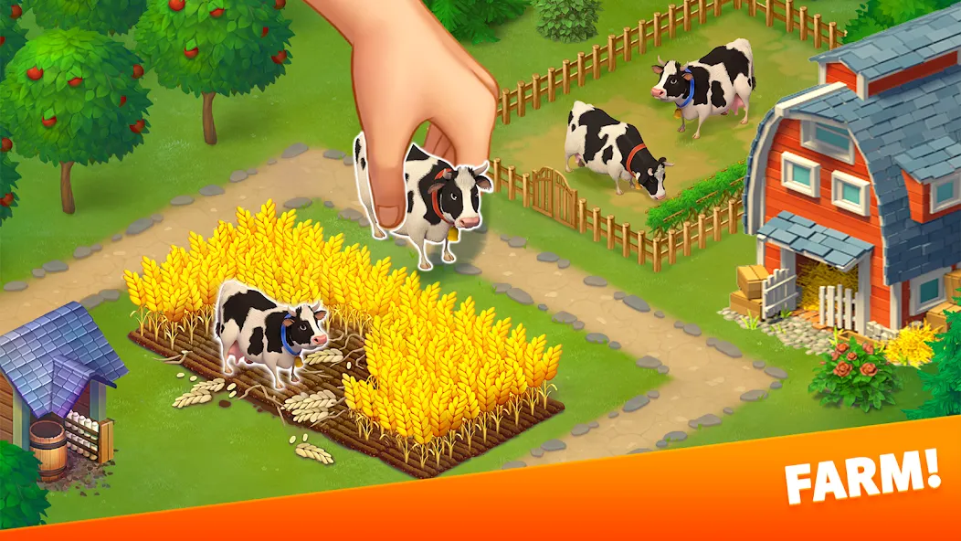 Klondike Adventures: Farm Game  [МОД Все открыто] Screenshot 4