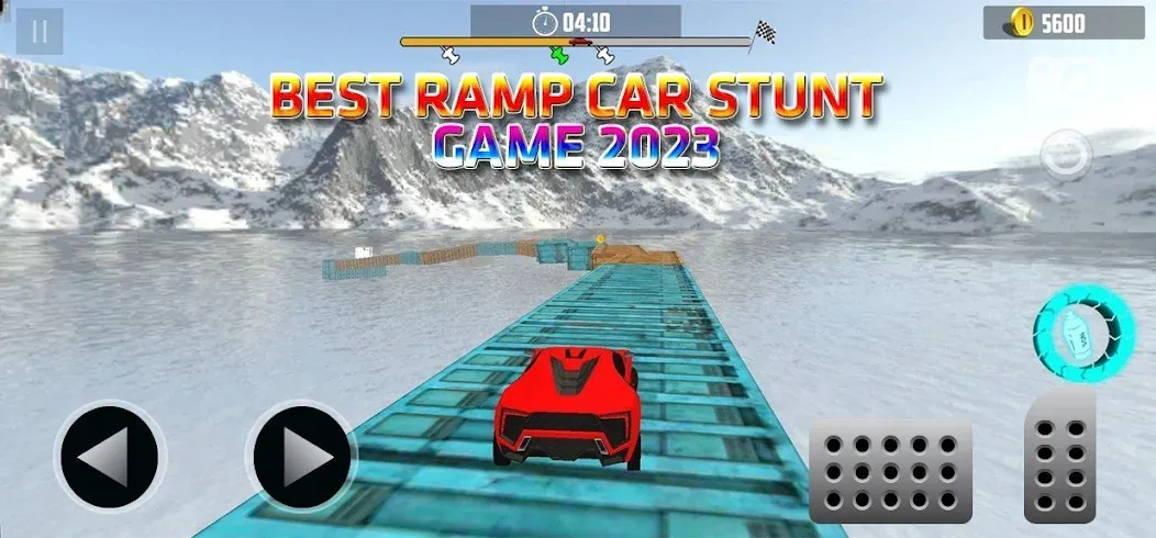 Ramp Car Stunt Challenge (Рамп Кар Стант Челлендж)  [МОД Menu] Screenshot 1