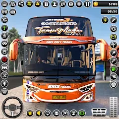 Скачать взломанную Euro Bus Simulator - Bus Games  [МОД Много денег] - полная версия apk на Андроид