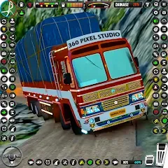 Скачать взломанную Indian Truck Offroad Cargo Sim (Индийский грузовик   )  [МОД Много монет] - последняя версия apk на Андроид