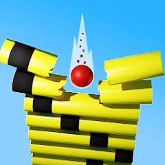 Взломанная Ball: Blast colorful bricks 3d  [МОД Mega Pack] - стабильная версия apk на Андроид