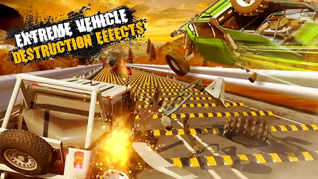 Car Crash Speed Bump Car Games  [МОД Menu] Screenshot 2