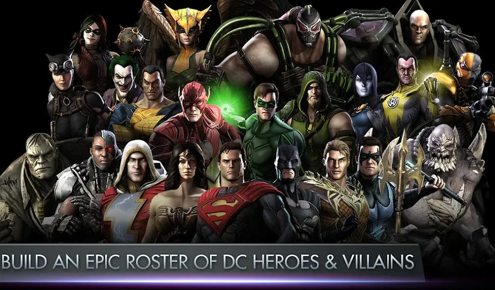 Injustice: Gods Among Us (Инжастис)  [МОД Unlimited Money] Screenshot 1